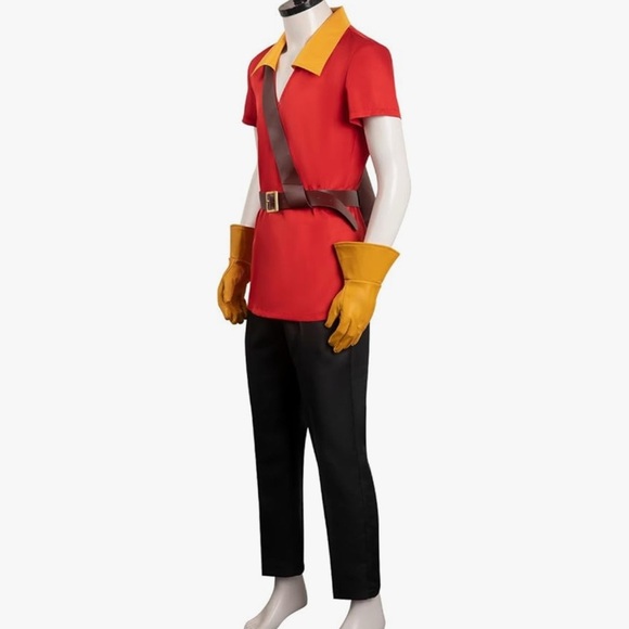Gaston Costume with Black Pants size M men - Picture 3 of 6